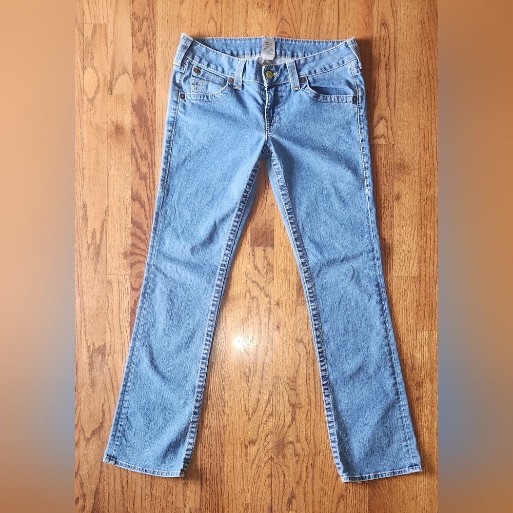 Vintage True Religion Low Rise Stright Leg Jeans